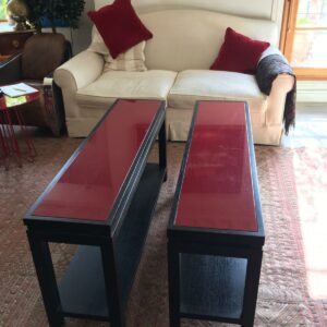 2 tables console