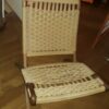 2 chaises à corde années 50 style Hans Wegner – Image 2