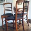 5 chaises style Louis Philippe