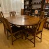 Table Teck & Bambou + 4 chaises – Image 6
