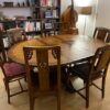 Table Teck & Bambou + 4 chaises – Image 4