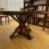 Table Teck & Bambou + 4 chaises – Image 3