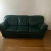Canapé et fauteuil en cuir