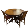 Table Teck & Bambou + 4 chaises – Image 11