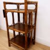 Petit meuble étagères bambou années 60