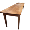 Grande Table de ferme en Merisier