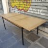 Table papillon bois et acier laqué – Image 5