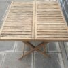 Table de jardin pliante en teck – Image 3
