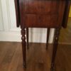 Meuble petit secrétaire en bois ancien – Image 3