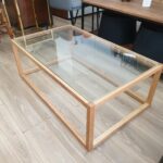 Table basse bois et verre Maison du Monde – Image 4
