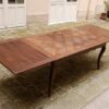 Table à manger extensible 3m marquetée – Image 11