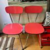 5 chaises "Fourmi" formica rouge – Image 6
