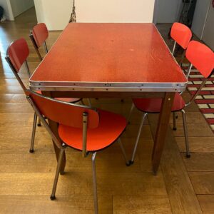 Table formica vintage extensible