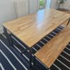 Table + 2 bancs HIBA La Redoute – Image 3