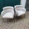 Paire de Chaises BARON Gris Dorian – Image 4