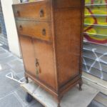 Petite armoire / buffet anglais "chippendale" – Image 5