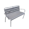 Banquette d'extérieur OVIALA 130cm