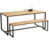 Table + 2 bancs HIBA La Redoute