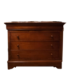 Commode merisier 4 tiroirs (dont 1 secret) – Image 2