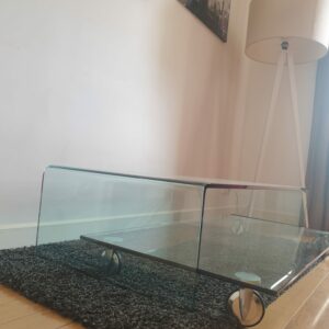 Table basse en verre Rialto Moving Fiam