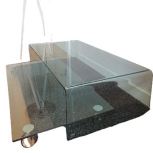 Table basse en verre Rialto Moving Fiam