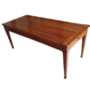 Table de ferme en merisier 186 cm