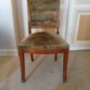 4 chaises garniture en velours – Image 2