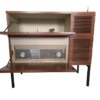 Meuble radio tourne-disque Vintage