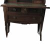 Bureau dos d'âne en noyer