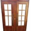 Armoire vitrine ancienne en bois – Image 3