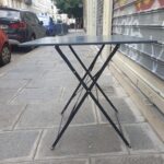 Table d'extérieur en taule pliante – Image 3