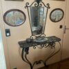 Coiffeuse Art Déco en fer forgé – Image 2