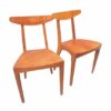 2 Chaises en bois années 50/60 ZINA