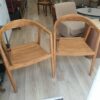 Paire de fauteuils scandinave en teck – Image 2