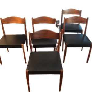 5 chaises scandinave