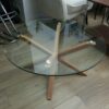 Table basse ronde en verre  Areno – Image 3