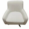Fauteuil Golden Gun bouclette blanc