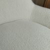 Fauteuil Golden Gun bouclette blanc – Image 5