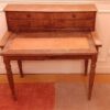 bureau ancien en bois – Image 2