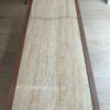 Table basse peau de noyer et Travertin "Kintsugi" – Image 3
