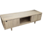 Meuble TV en chêne massif 140cm