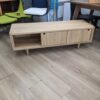 Meuble TV en chêne massif 140cm – Image 4