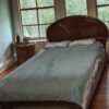 Lit double 140cm en bois – Image 2