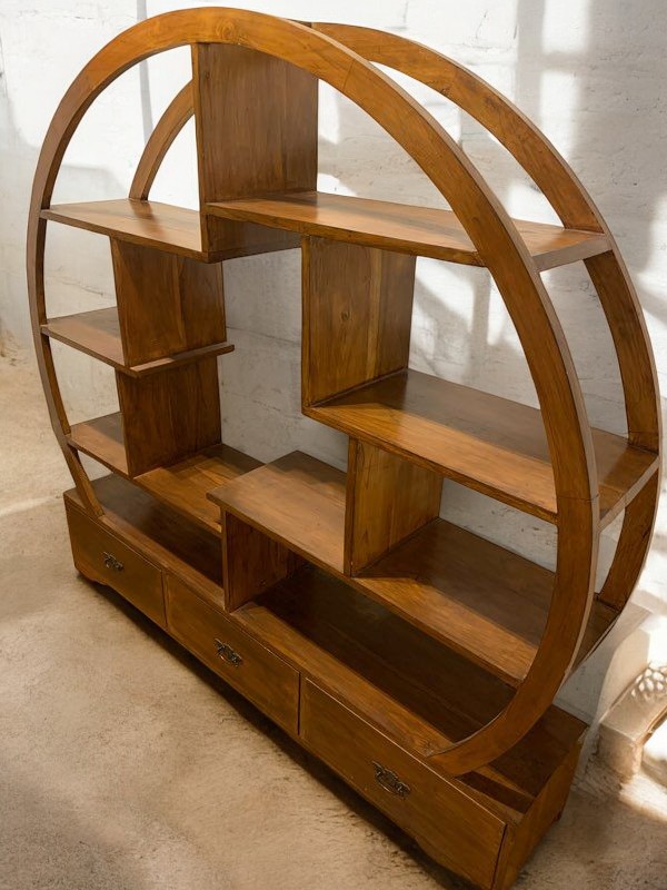 Meuble étagère asiatique – Image 4