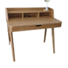 Bureau en chêne avec plateau relevable