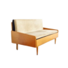 Canapé Convertible Mid-Century en Bois, 1960s