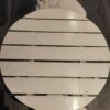 Ensemble petite table et 2 chaises bois blanc année 80 – Image 3