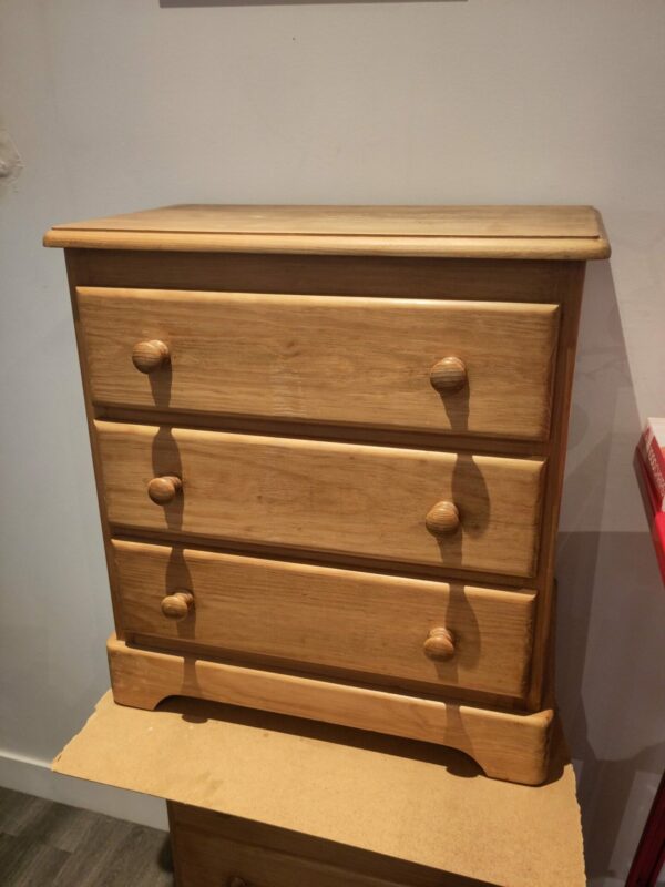 Paire de commode en bois – Image 3