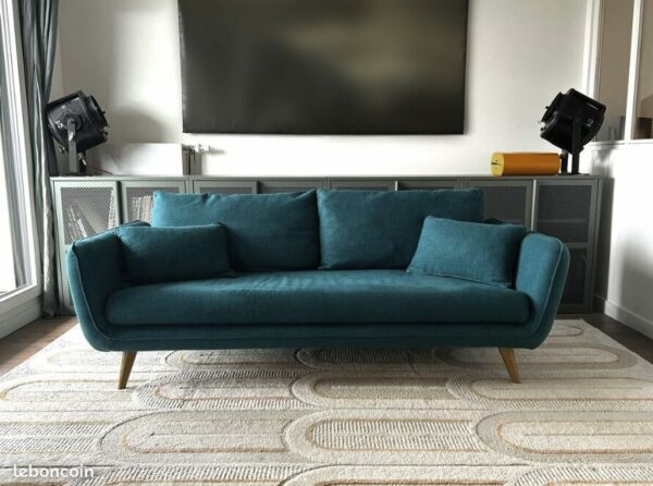 Canapé scandinave 3 places Miliboo CREEP – Image 2