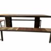 Bancs acier et chêne : 3 tailles 3 prix – Image 2